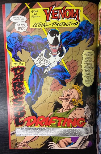 Venom Lethal Protector #1 (1993) RED FOIL 1st Solo Venom Title Series New Mint - Picture 11 of 11