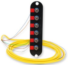 Corning CCHCP066TP03RH, 6-Fiber, Closet Connector Housing Panel, 1 pc