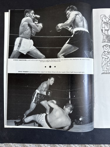 1965 February 1 Madison Square Garden Boxing Program Msg Nm Mint Floyd Patterson - Picture 11 of 15