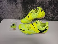 Men's 12 Nike Zoom PV Elite Pole Vault Track Spikes Volt Neon Yellow DR9926-700