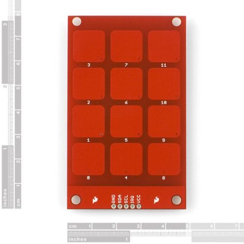 MPR121 Capacitive Touch Keypad Shield Sensitive Key Keyboard Module For Arduino