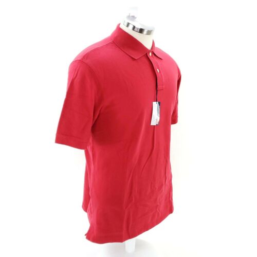 Vineyard Vines Herren Medium rot kurzärmlig einfarbig Poloshirt 100 % Baumwolle - Bild 2 von 10