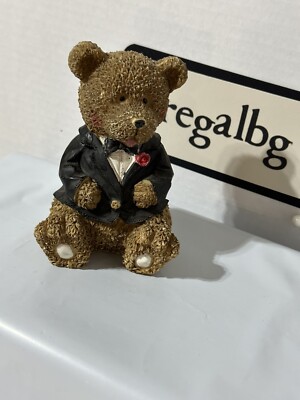 Teddy Bear  Figurine Groom