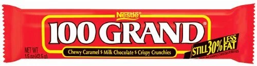 Nestle 100 Grand Candy Bar 36 Pack