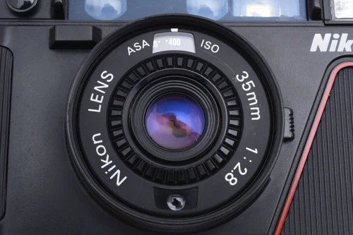 NIKON L35 AF 35mm F2.8 Film Camera [Near Mint] From Japan P1576