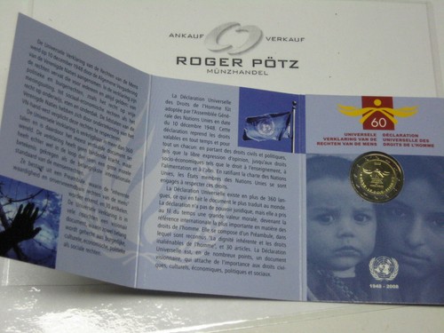 2 Euro Gedenkmünze BELGIEN - wahlweise ab 2005 in st in originaler Coincard - Bild 5 von 30