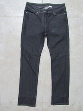 Used McDONALD'S Work Uniform JEANS Womens 6 Dark Blue Cotton/Poly Blend Denim
