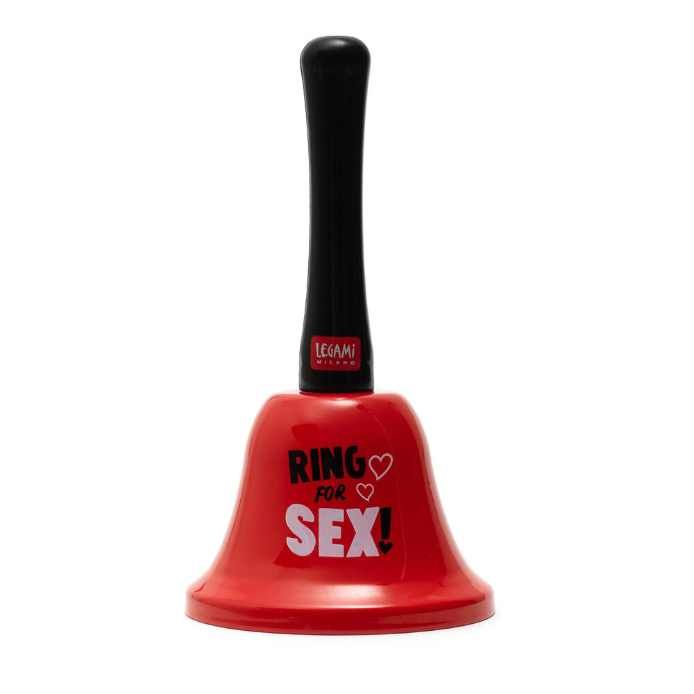 Legami Plastic/Metal Hand Bell Ring For S*x Party Game Supplies