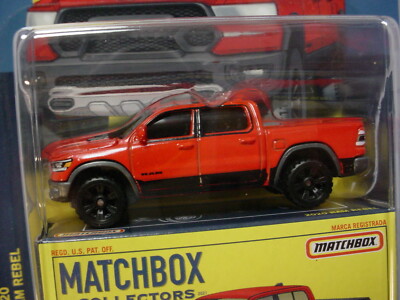 Matchbox 2020 Ram Rebel Truck - White, Moving Parts, 1:64 Scale Die-Cast Toy For Kids