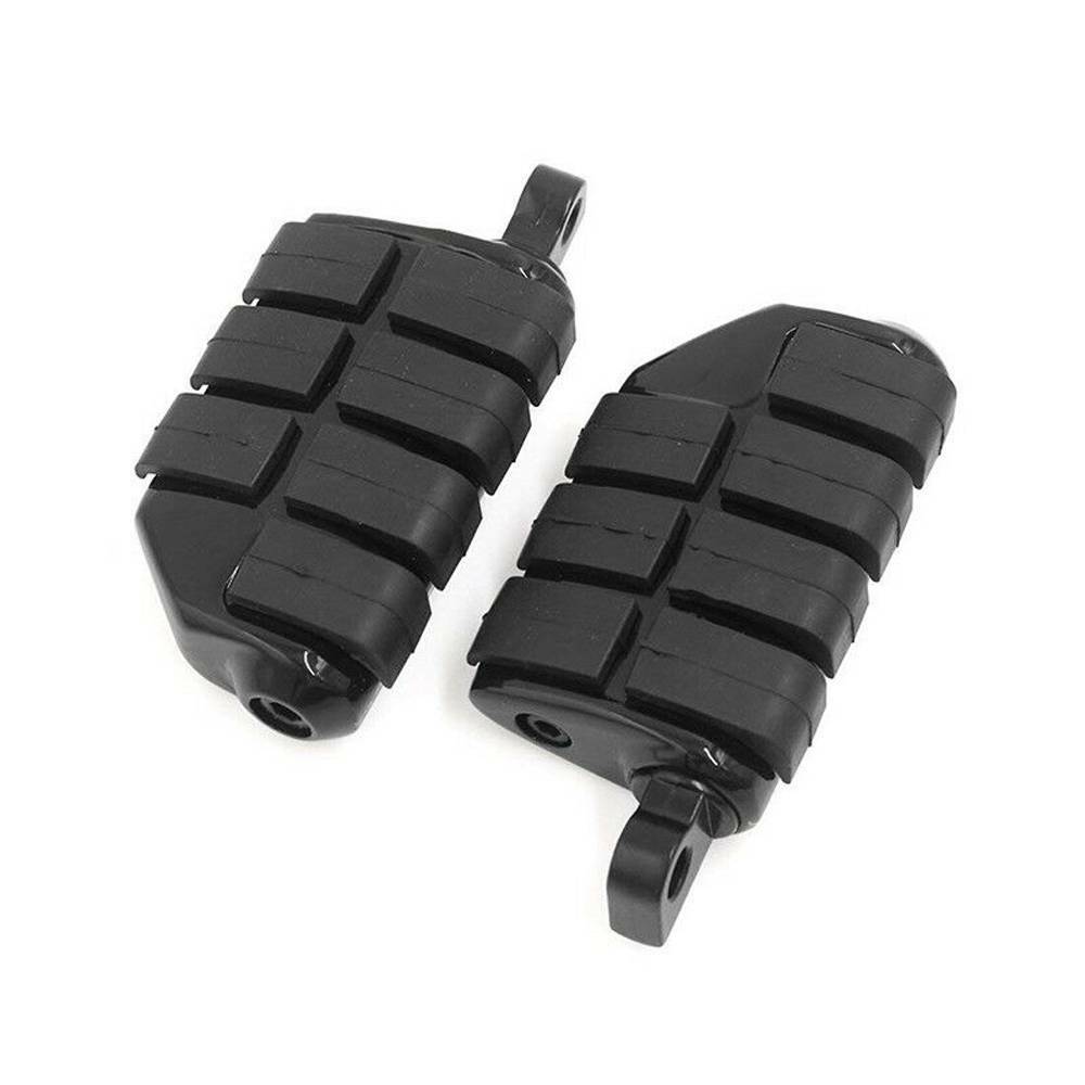 paypay Black Highway Foot Pegs Pedals Footrest For Harley Davidson