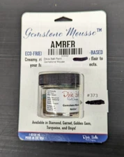 Dixie Belle Paint Gemstone Mousse 1OZ Creamy/Rich & Shiny Detailing- Amber