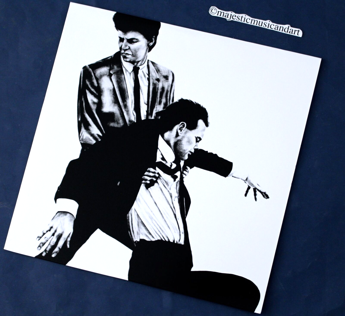 ROBERT LONGO MEN IN CITIES ART COVER THE ASCENSION VINYL LP N.MINT