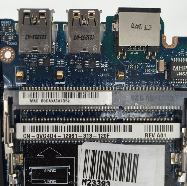 For Dell Laptop Alienware M14X R2 LA-8381P Motherboard CN-0VG4D4 for ...