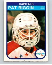 1982-83 O-Pee-Chee #372 Pat Riggin  Washington Capitals V59735