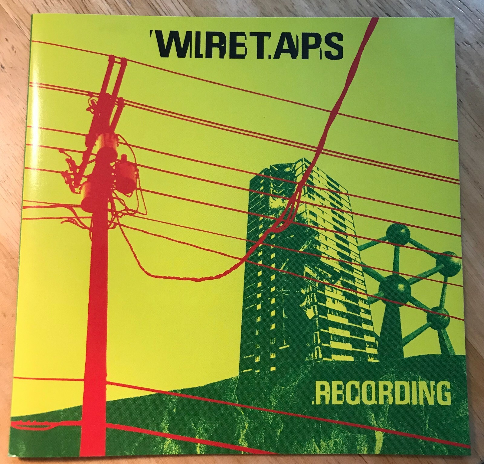 Wiretaps 'Recordings' CD Album 1999 Super Electro Sound Recordings SUPER11 VGC