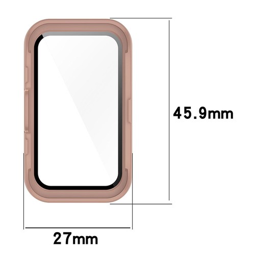 Watch Protective Case PC+Tempered Film Shell for HUAWEI Band 10/9/8 Universal - Zdjęcie 3 z 24