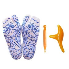 Acupressure Reflexology Socks Foot Massage with Massage Tools for Men Women