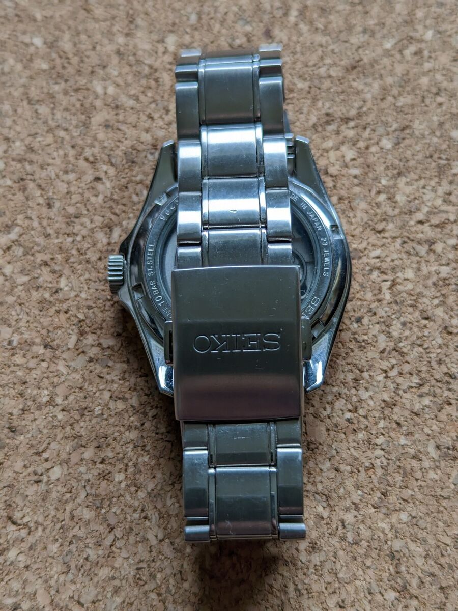 Used SEIKO SARB021 6R15-00H0 automatic date black men's Used SEIKO SARB021 6R15-00H0 automatic date black men's