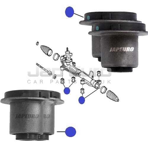 For Toyota Alphard 2.4i 3.0i Anh10 Mnh10 4x Steering Rack