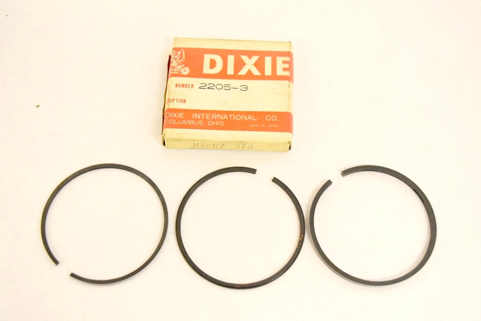NOS KAWASAKI KZ400 HENRY ABE 437CC BIG BORE PISTON RINGS SET KZ 400