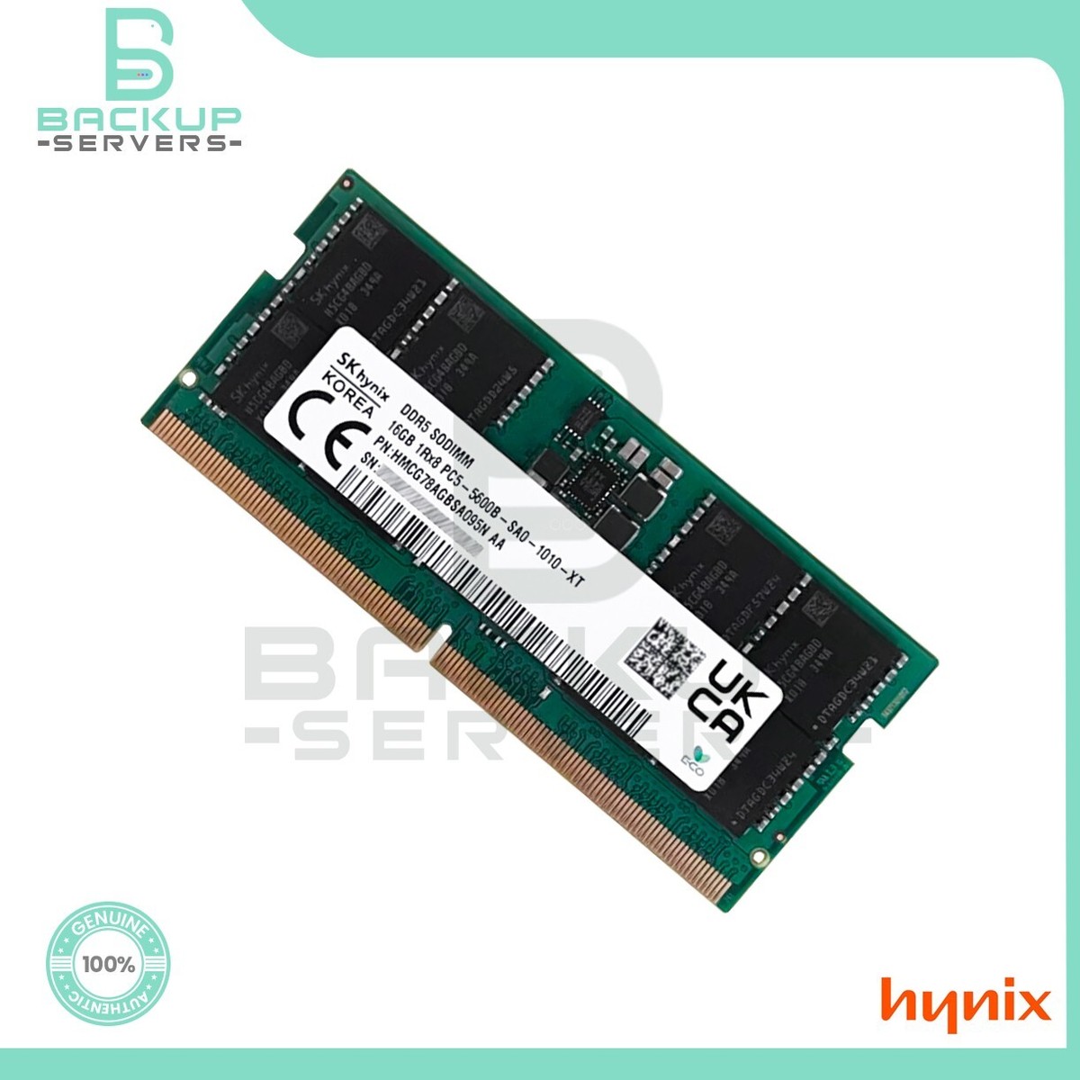 HMCG78AGBSA095N Hynix 16GB 5600MHz PC5-44800 262Pin CL46 1Rx8
