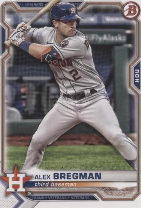 2021 Bowman - Alex Bregman #25 - 1 of 1