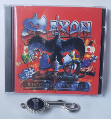Saxon The Eagle Has Landed Part II (2 CD Live) & Bottle Opener Heavy Metal Rock