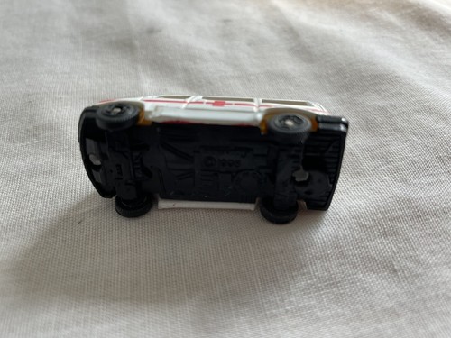 Vintage New Ray New-Ray 1995 Ambulanza Furgone Giocattolo Mini Plastica Bianco Rosso Nero - Foto 6 di 10