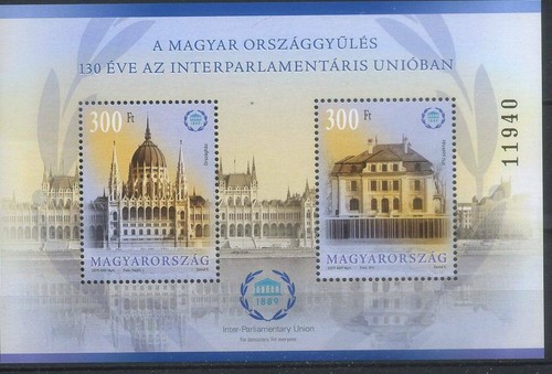 Hungary 2019 Architecture, Hungarian Parliament MNH** - 第 1/1 張圖片