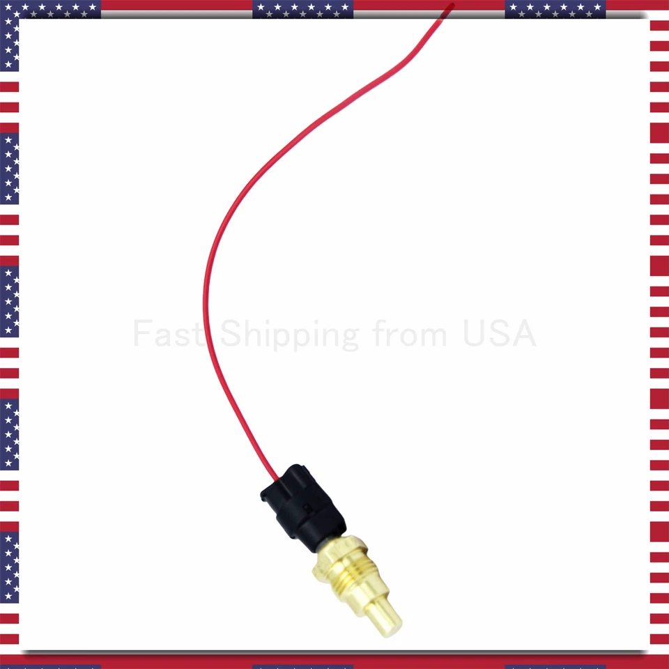 Coolant Temperature Sender Sensor w/ Plug For Toyota 4RUNNER SUPRA LEXUS GS300 Foto 3 de 4
