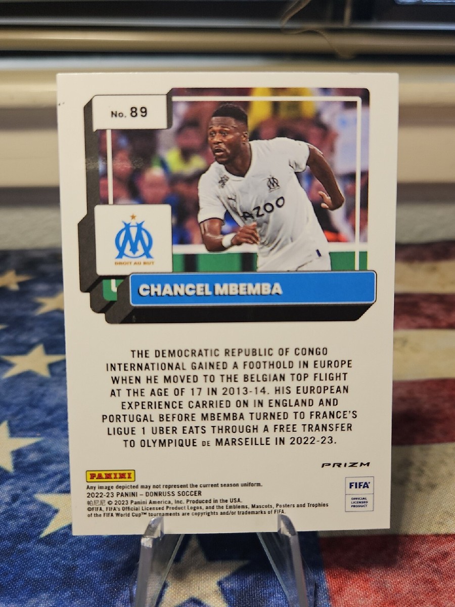 Chancel Mbemba 2022-23 Panini Donruss Optic Rookie Holo Prizm #89