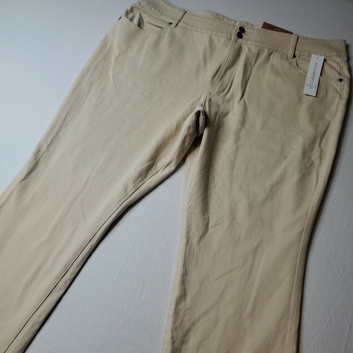 Straight Leg Knit Denim Jeans Beige | eBay
