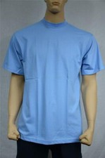 6 NEW SHAKA WEAR SUPER MAX HEAVY WEIGHT T-SHIRTS SKY BLUE TEE PLAIN S-5XLT