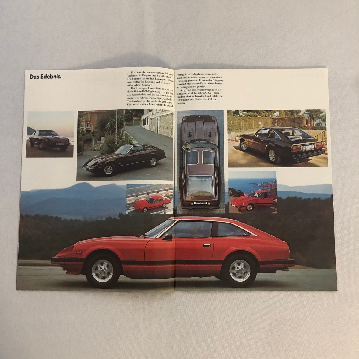 オールド　パンフレット Vintage Datsun 280ZX and 280ZXT Sales Brochure Catalog 280
