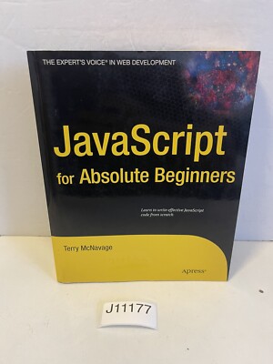 JavaScript for Absolute Beginners by McNavage, Terry Paperback 2010