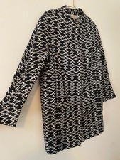 Hobbs London Rectangular Two Pocket Blue Women s Jacket Size 8