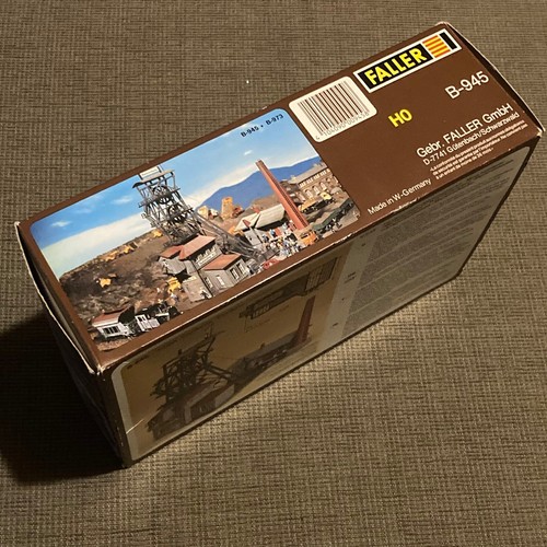 Faller Mine-Headgear Model HO B-945 Vintage West Germany BOX ONLY - Picture 6 of 9