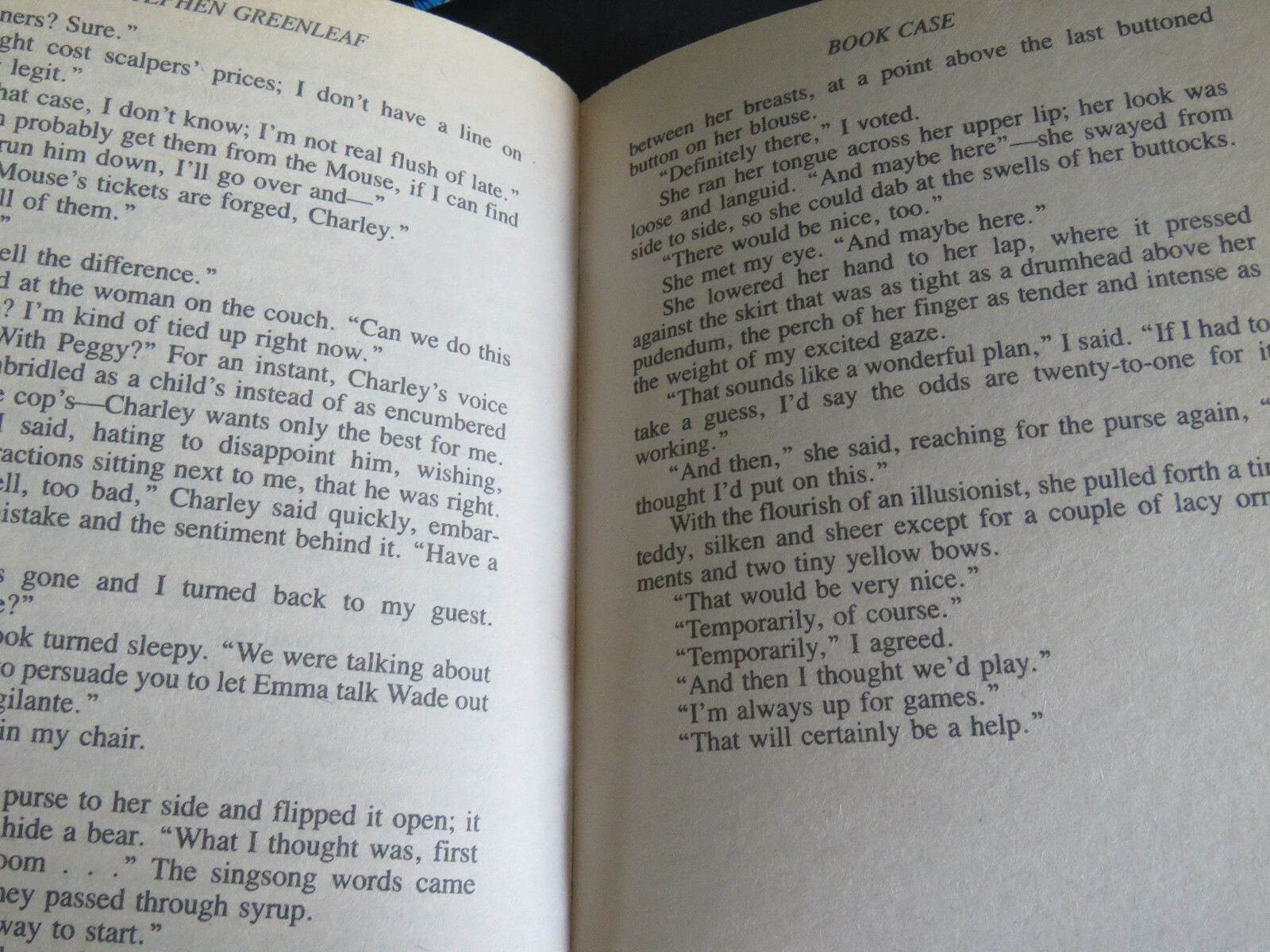 5 Stephen Greenleaf Book Case Southern Cross Toll Call Beyond Blame