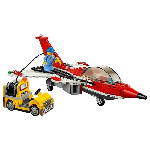 Lego City Town 60103 Airport Air Show Plane Hangar Jet Pilot Car Present NISB - 第 6/7 張圖片