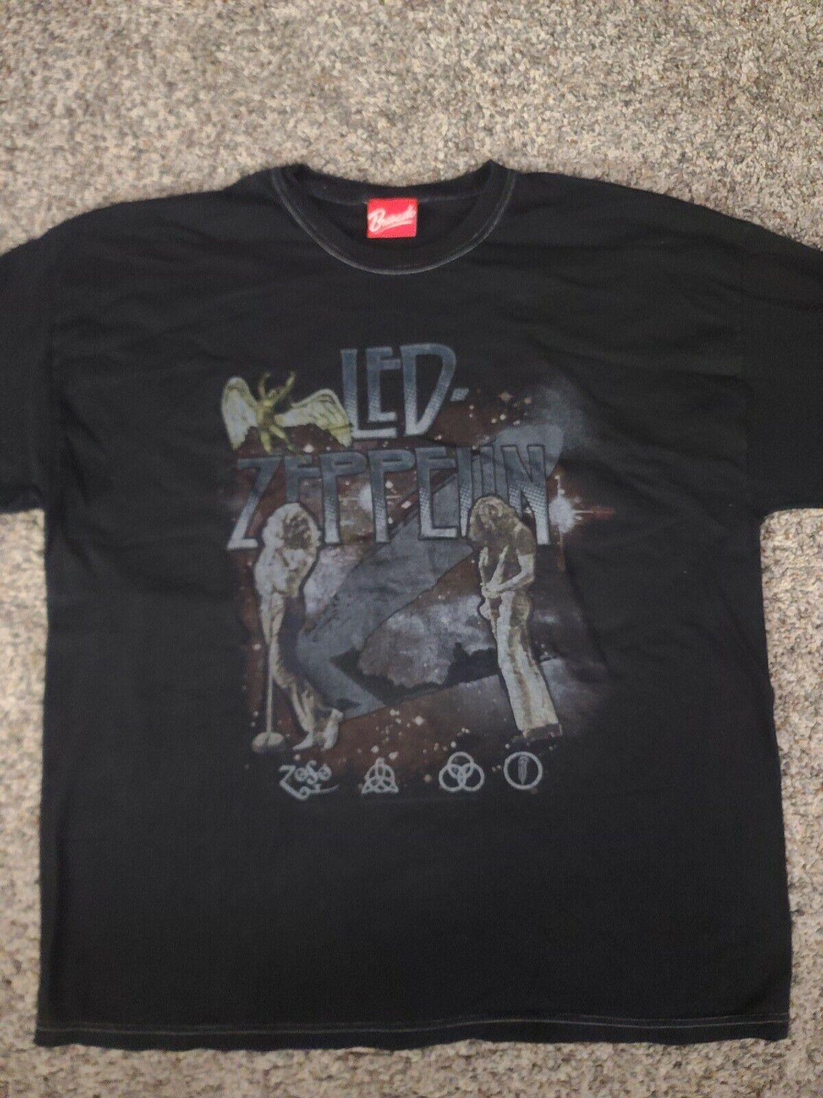 Bravado Label Repro LED ZEPPELIN Zofo (XL) T-Shir… - image 1