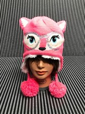 Kohl  s So Girls/Juniors Neon Pink Hats, M/L 7-16. Animal Hat