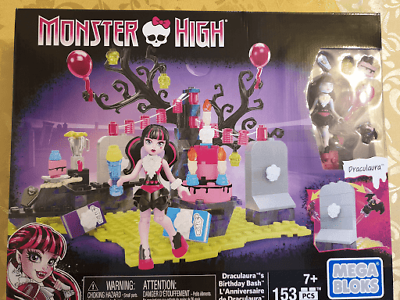 Mega Bloks Monster High Draculaura S Birthday Bash Ebay