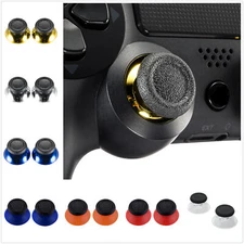 2/4x Double Color Thumbstick Analog Joystick Buttons for PS4 Slim Pro Controller