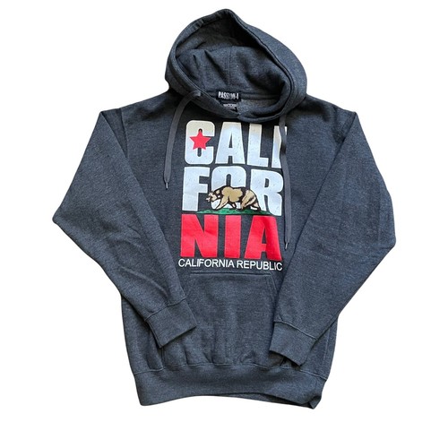 California Republic Gray Hoodie Size 