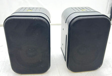 2 Bogen Speaker Set Fg15b 2-way Foreground Speaker Lot Of 2 Black