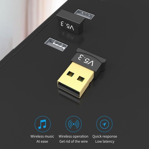 USB Bluetooth 5.3 Wireless Audio Music Stereo Adapter For TV PC receiver O9C8 - Photo 16/16