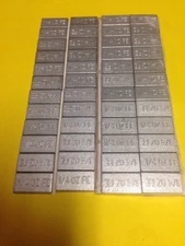 48 Pc  Stick on Self Adhesive Coated Steel Wheel Weights 1/4 oz Segments 12 oz