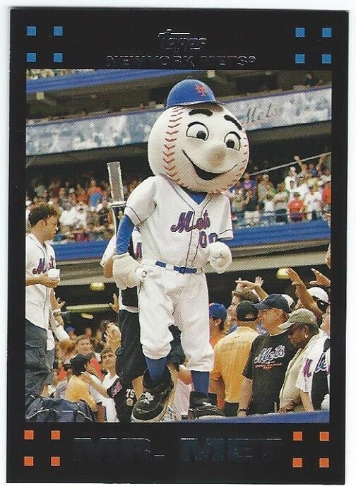 2007 New York Mets Topps Gift Set Baseball card (NYM1 - NYM55) PICK - Choose - Image 2 of 2