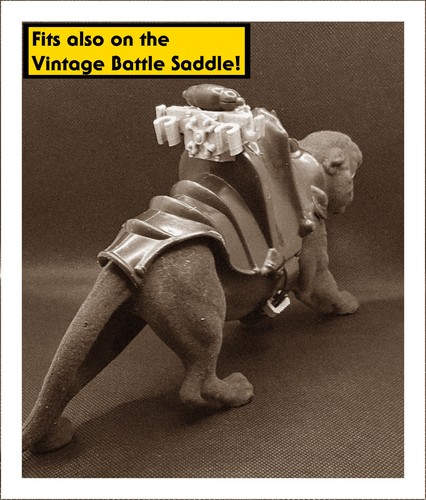 MotU - Tribute - Battle Saddle Organiser Panthera Ed. Masters of the Universe - Bild 9 von 12