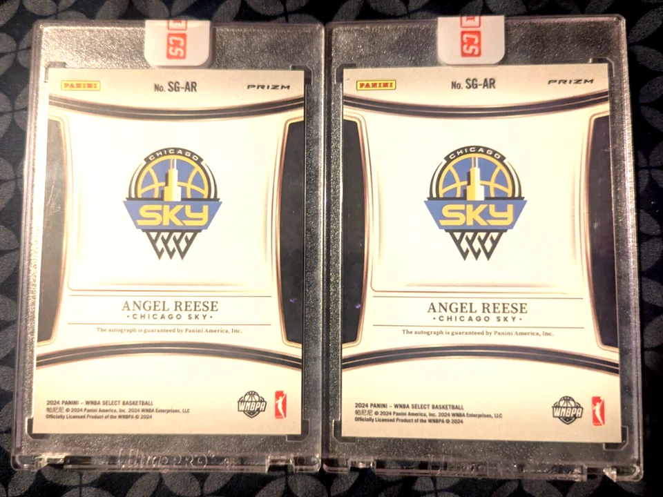 2024 Panini Select WNBA 2 Angel Reese RC Autos Sealed + 5 Prizm Cameron Brink RC - Image 2 of 3